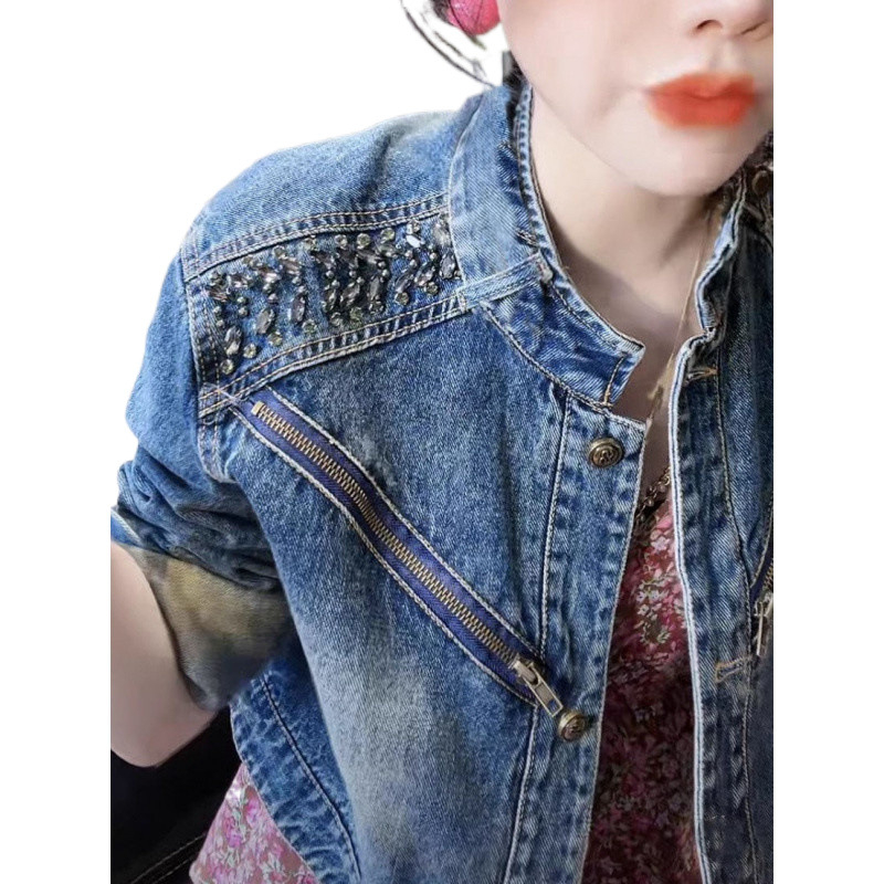 Medvilninis paltas, laisvo kirpimo, ilgos rankovės, stovinti apykaklė, nusidėvėjęs efektas, 95% medvilnės