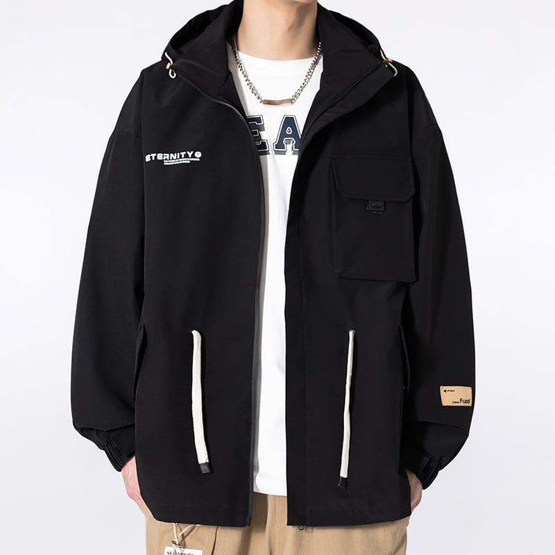 Vyriska rudens gobtuvu lauko striukė žygiams kalnuose — poliesteris, šilta, vienos spalvos, žygiams