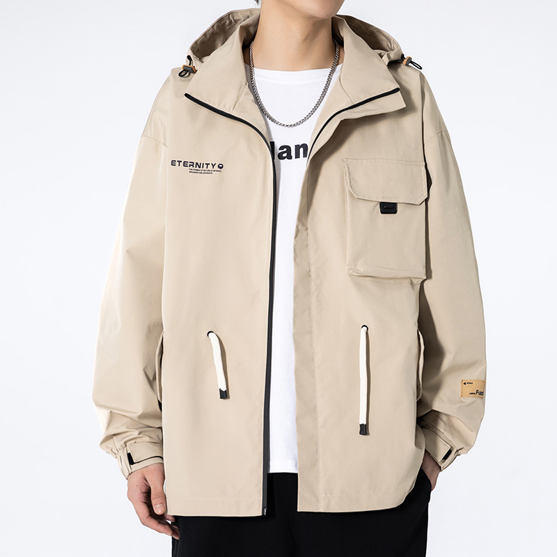 Vyriska rudens gobtuvu lauko striukė žygiams kalnuose — poliesteris, šilta, vienos spalvos, žygiams