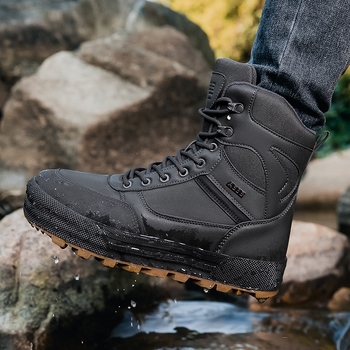 Unisex τακτικά ορειβατικά μποτάκια για κατασκήνωση και πεζοπορία, ύφασμα, κωδικός προϊόντος YL-2717