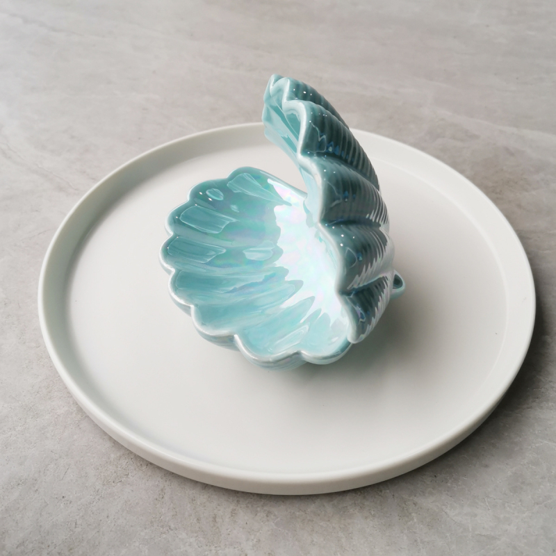 Πορσελάνινος οργανωτής κοσμημάτων και κλειδιών – μοντέρνος μινιμαλιστικός σχεδιασμός για το χολ, μικρό κουτί αποθήκευσης κοσμημάτων