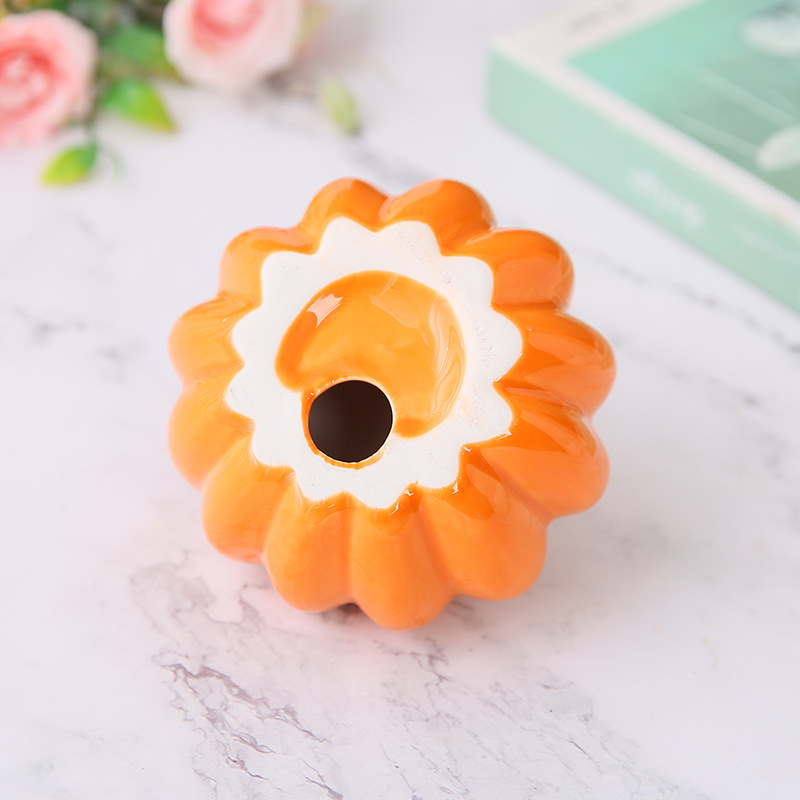 Κεραμικό διακοσμητικό κολοκύθας – πορσελάνη, κινέζικού στυλ, IP εξουσιοδότηση, εορταστικός διακοσμός