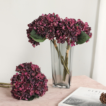 Μπουκέτο hydrangea από silk flowers — Ευρωπαϊκού στυλ ρετρό διακόσμηση σπιτιού, Bilotis, κωδικός 19097788343