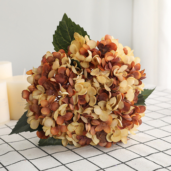 Μπουκέτο hydrangea από silk flowers — Ευρωπαϊκού στυλ ρετρό διακόσμηση σπιτιού, Bilotis, κωδικός 19097788343