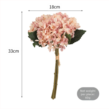 Μπουκέτο hydrangea από silk flowers — Ευρωπαϊκού στυλ ρετρό διακόσμηση σπιτιού, Bilotis, κωδικός 19097788343
