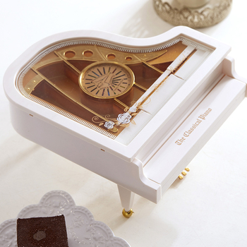 Κιβώτιο μουσικής με χορεύουσα κοπέλα, μοντέλο πιάνο, περιστρεφόμενη φιγούρα μπαλέτου, πλαστική κατασκευή, διακοσμητικό κρεμαστό