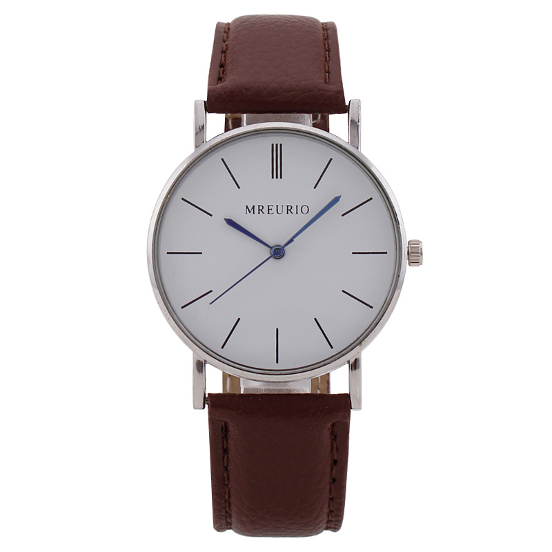 Мъжки кварцов часовник с движение Chenlong SL68, аналогов дисплей, PU каишка, корпус от сплав, закопчалка с щифт