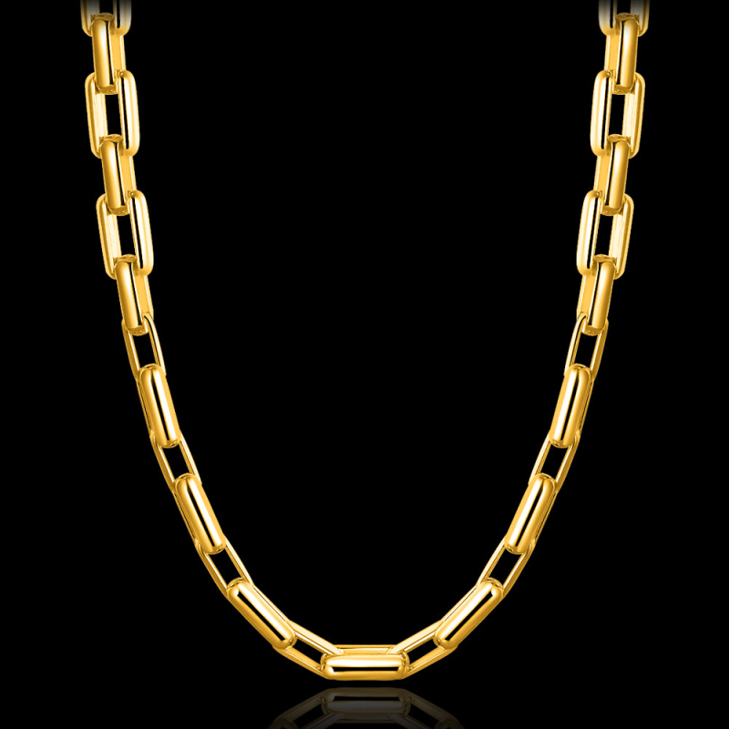 Κολιέ, επιχρυσωμένο με ασήμι, ηλεκτροπλατινωμένο φινίρισμα, χαλκός επιχρυσωμένος, πολυεπίπεδο σχέδιο