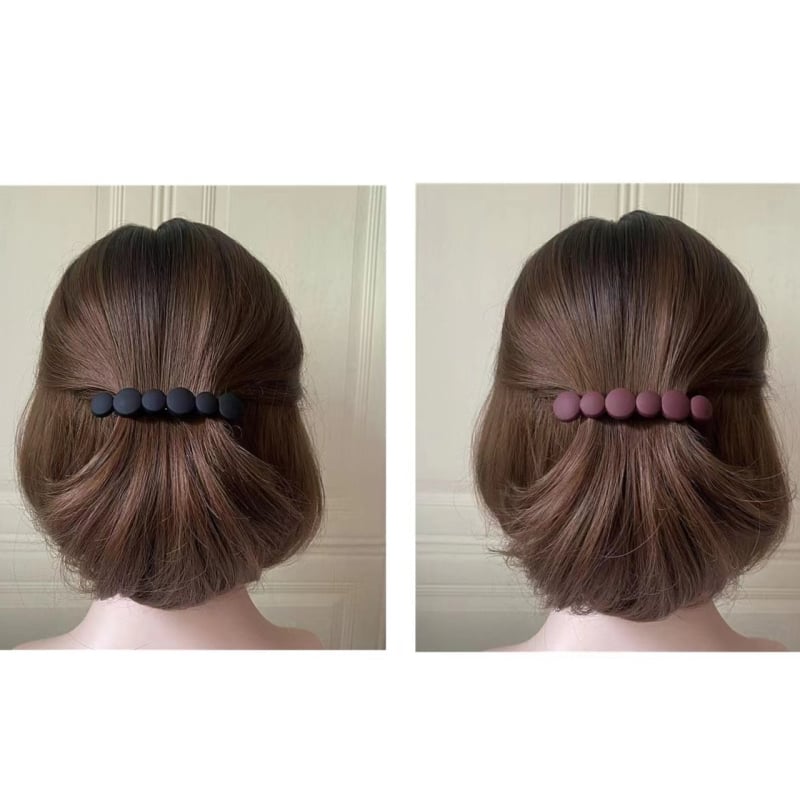 Vaikų plaukų segtukas su gėlių raštu, skirtas nugara galvos šukuosenai, pavasaris 2025