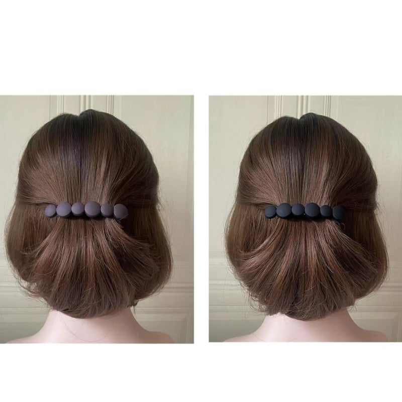 Vaikų plaukų segtukas su gėlių raštu, skirtas nugara galvos šukuosenai, pavasaris 2025