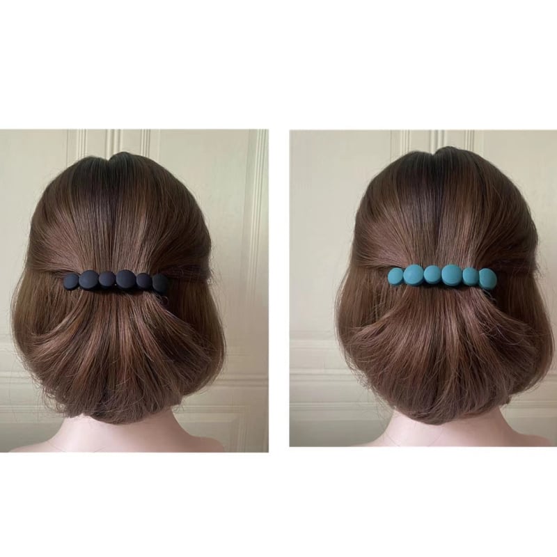 Vaikų plaukų segtukas su gėlių raštu, skirtas nugara galvos šukuosenai, pavasaris 2025