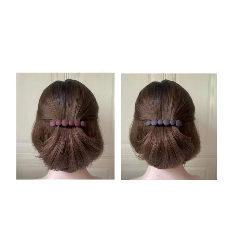 Vaikų plaukų segtukas su gėlių raštu, skirtas nugara galvos šukuosenai, pavasaris 2025