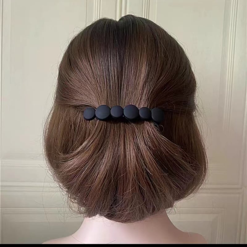 Vaikų plaukų segtukas su gėlių raštu, skirtas nugara galvos šukuosenai, pavasaris 2025