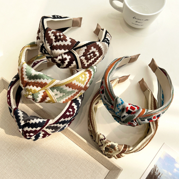 Κορδέλα μαλλιών από ύφασμα, κορεατικού στυλ, χειροποίητη, για γυναίκες, Melody