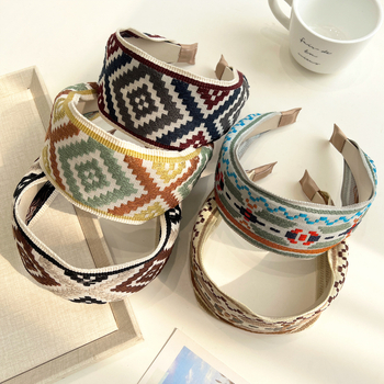 Κορδέλα μαλλιών από ύφασμα, κορεατικού στυλ, χειροποίητη, για γυναίκες, Melody