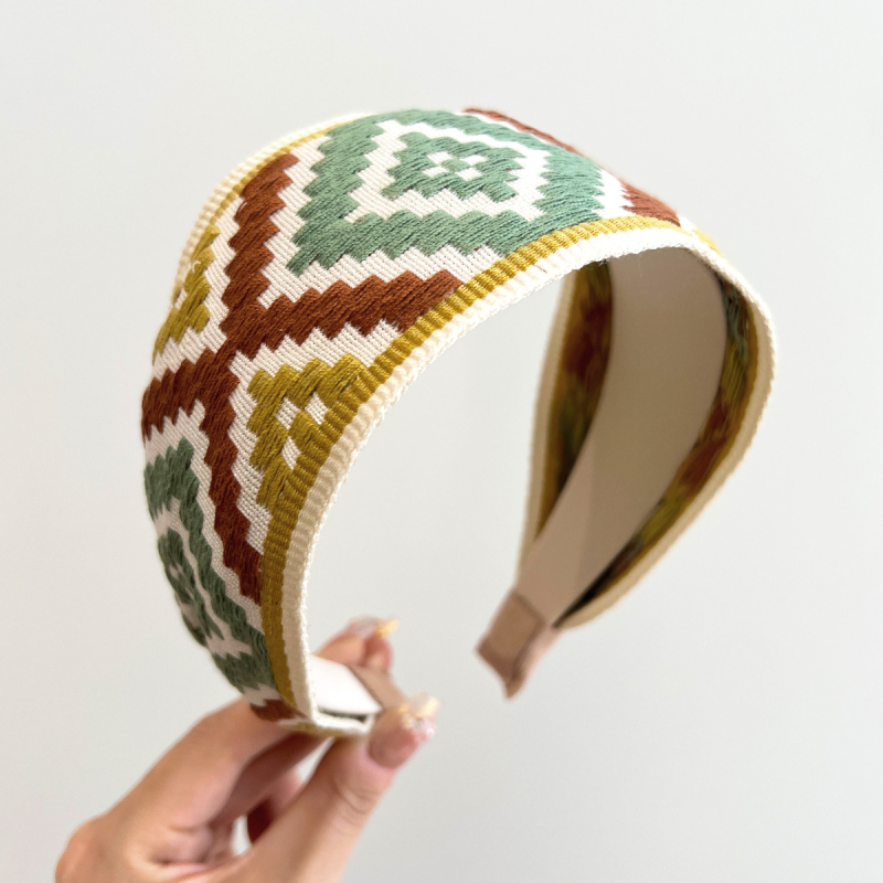 Bandă pentru păr din țesătură, stil coreean, lucrată manual, pentru femei, Melody