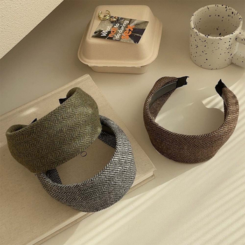 Sensitive Jewelry – rankomis siuvama audinio plaukų juosta moterims, pavasaris 2025, universalus galvos aksesuaras