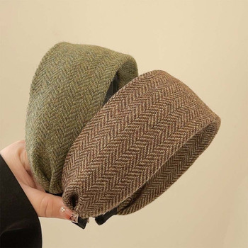 Sensitive Jewelry – rankomis siuvama audinio plaukų juosta moterims, pavasaris 2025, universalus galvos aksesuaras