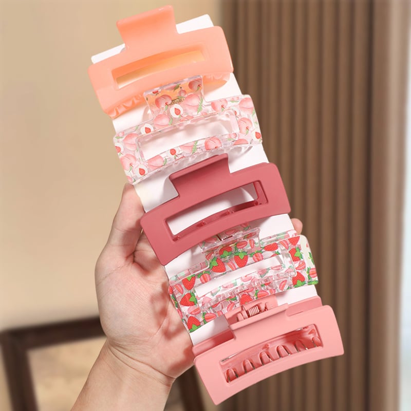 Širdies atspaudo plaukų segtukas, blokinis saldus stilius, rankų darbo, gripper tipo segtukas, galvos aksesuaras (Medžiaga: 33815501; Stilius: Block, Sweet; Apdirbimas: Rankų darbas; Segtuko tipas: Gripper; Kategorija: Galvos aksesuaras)