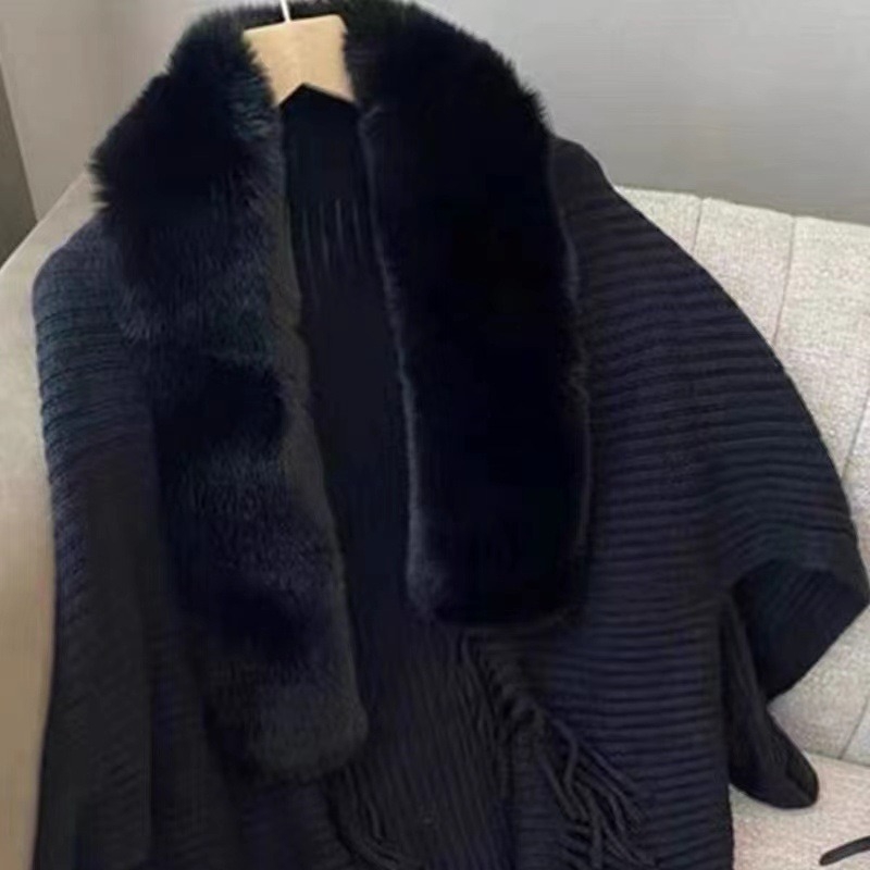 Ženski kapuljačasti kardigan, poliester, warp knitting, sezona: zima proljeće jesen, stil: elegantna društvena dama, monokromatski uzorak