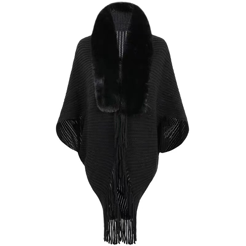 Ženski kapuljačasti kardigan, poliester, warp knitting, sezona: zima proljeće jesen, stil: elegantna društvena dama, monokromatski uzorak