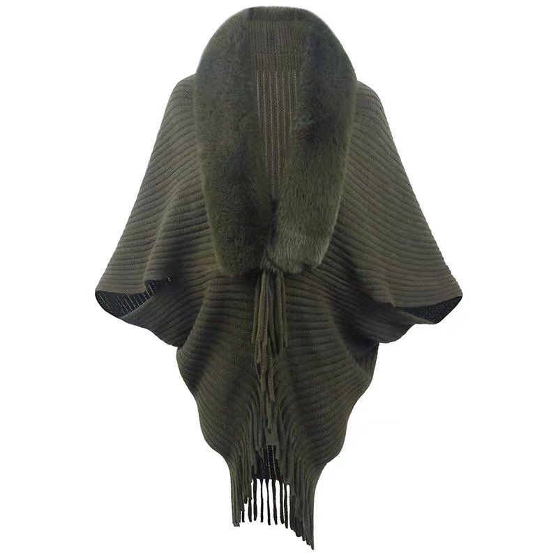 Ženski kapuljačasti kardigan, poliester, warp knitting, sezona: zima proljeće jesen, stil: elegantna društvena dama, monokromatski uzorak