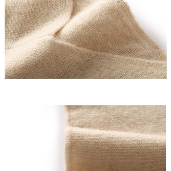 Kašmyrininė trikampė šalikė moterims, Korėjos stiliaus megztas žieminis aksesuaras