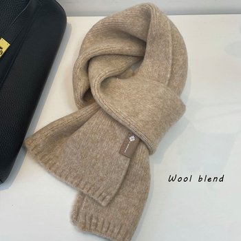 Šal za parove, pleteni umjetni kašmir od akrila i poliestera, warp pletenje, topao zimi, korejski stil