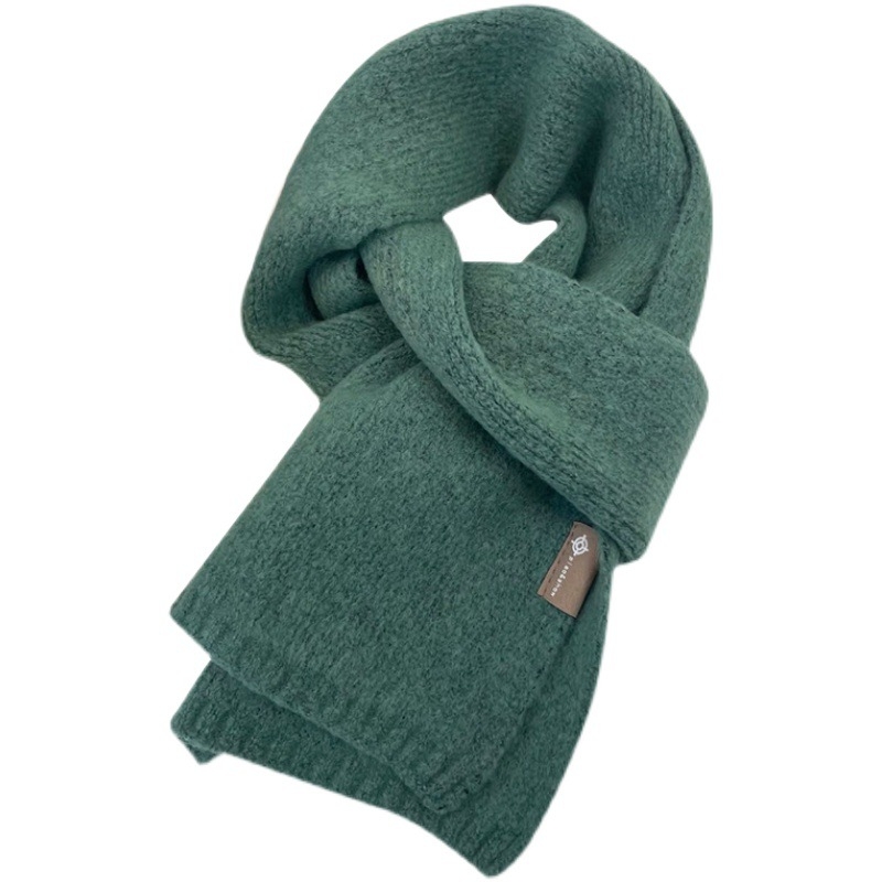 Šal za parove, pleteni umjetni kašmir od akrila i poliestera, warp pletenje, topao zimi, korejski stil