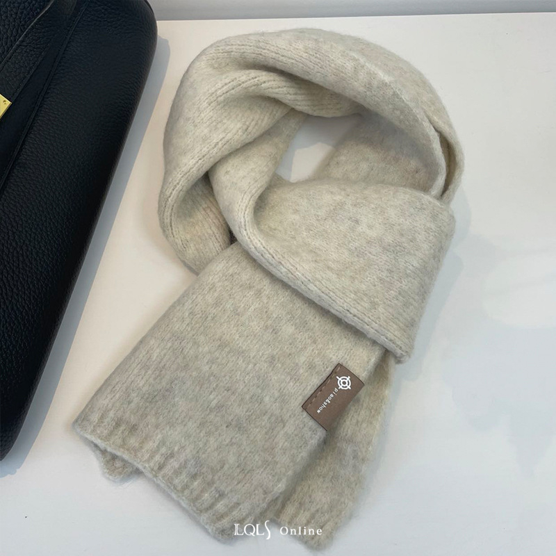 Šal za parove, pleteni umjetni kašmir od akrila i poliestera, warp pletenje, topao zimi, korejski stil