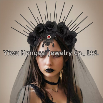 Γοτθική δαντελωτή κορδέλα μαλλιών - Χειροποίητο, Σειρά Princess, για κορίτσια άνω των 10 ετών