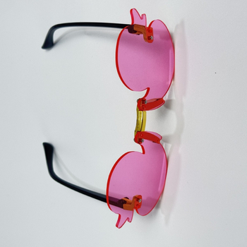 Bērnu bezrāmju saulesbrilles ar karikatūras motīvu - UV400, PC lēcas, PC rāmis, bez polarizācijas