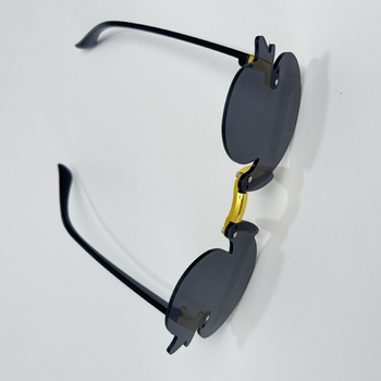 Bērnu bezrāmju saulesbrilles ar karikatūras motīvu - UV400, PC lēcas, PC rāmis, bez polarizācijas