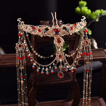 Etnički stil, ženski ukras za glavu od legure, ručno izrađeno, s resicama