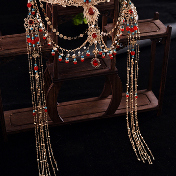 Etnički stil, ženski ukras za glavu od legure, ručno izrađeno, s resicama