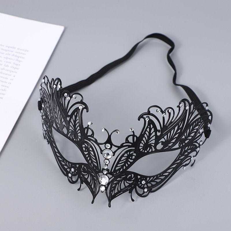 Μεταλλική μάσκα μεταμφίεσης, DIY φιλική, στυλ εθνικού ρεύματος, κατάλληλη για Χάλογουιν