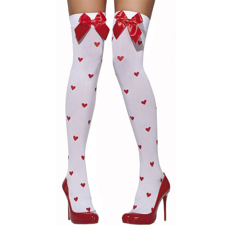 Kostīmi zeķes ar loku, Helovīna un medicīniskās māsas tēma, audums, daļēji rokdarbi/daļēji mehānisks ražošanas process, pielāgojama