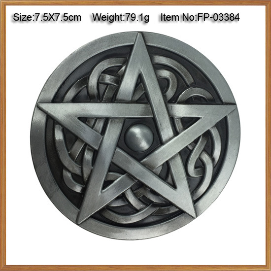 Коланова катарама с келтски мотив, модел 03503, сплав, гладка катарама, антично оловно покритие, персонализация на обработката: Да