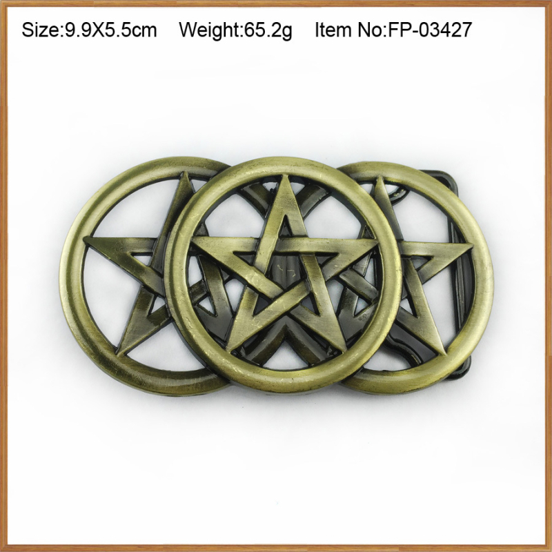 Коланова катарама с келтски мотив, модел 03503, сплав, гладка катарама, антично оловно покритие, персонализация на обработката: Да