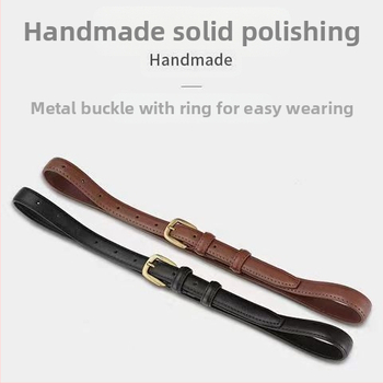 Γυναικεία ζώνη από PU δέρμα με μικρή τετράγωνη αγκράφα, αγκράφα από κράμα, κούμπωμα με πείρο, πλάτος 2–4 εκ, απλό, καθολικό στυλ