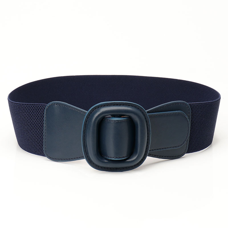 Еластичен колан за палто с декоративна катарама, универсален стил, дължина 80–100 см