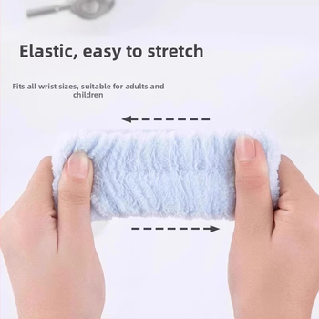 Ръкав за китка за миене на лице, водоустойчив, попивателен на пот, с висока еластичност, марка Friendly