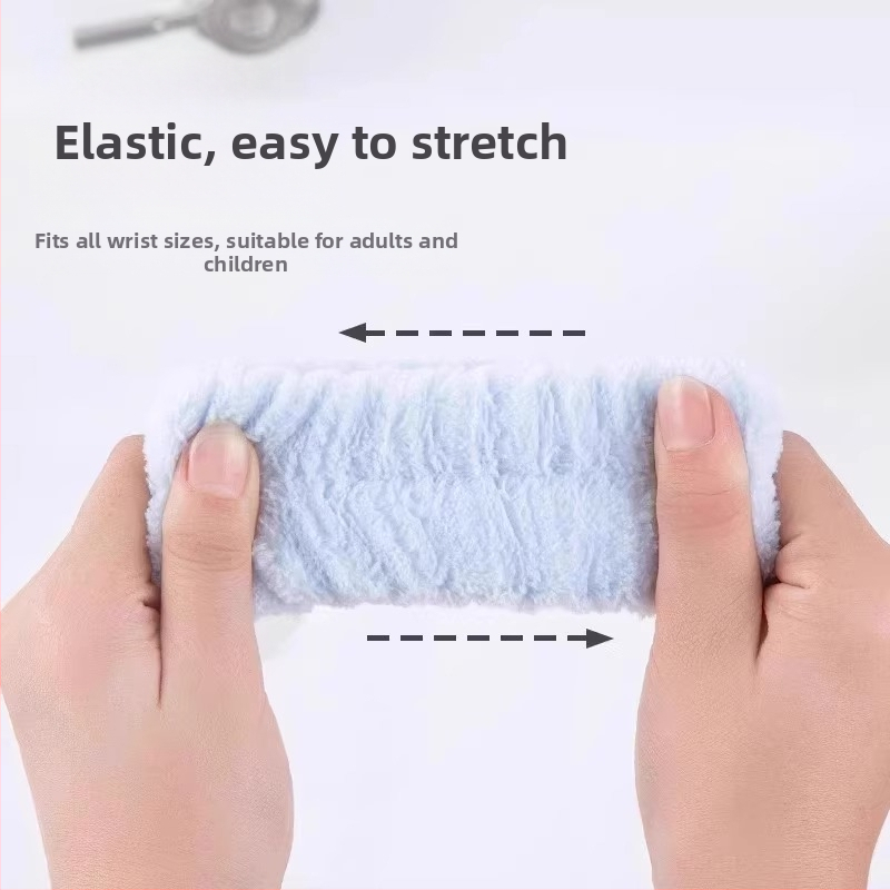 Ръкав за китка за миене на лице, водоустойчив, попивателен на пот, с висока еластичност, марка Friendly
