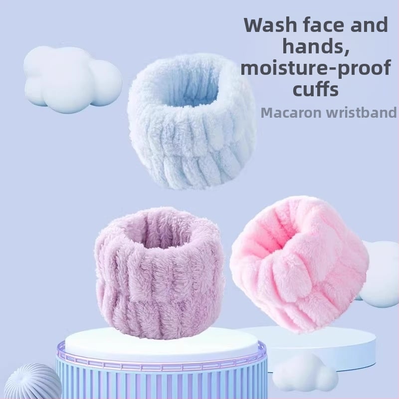 Ръкав за китка за миене на лице, водоустойчив, попивателен на пот, с висока еластичност, марка Friendly