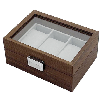 ENO ξύλινο κουτί αποθήκευσης ρολογιών με συσκευασία κοσμημάτων