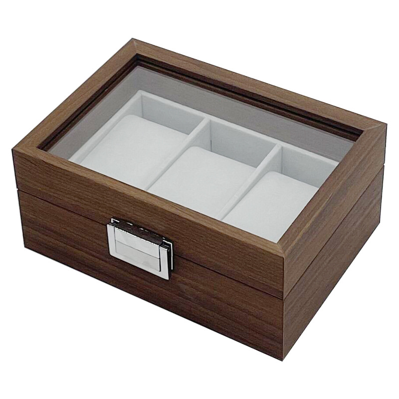 ENO ξύλινο κουτί αποθήκευσης ρολογιών με συσκευασία κοσμημάτων