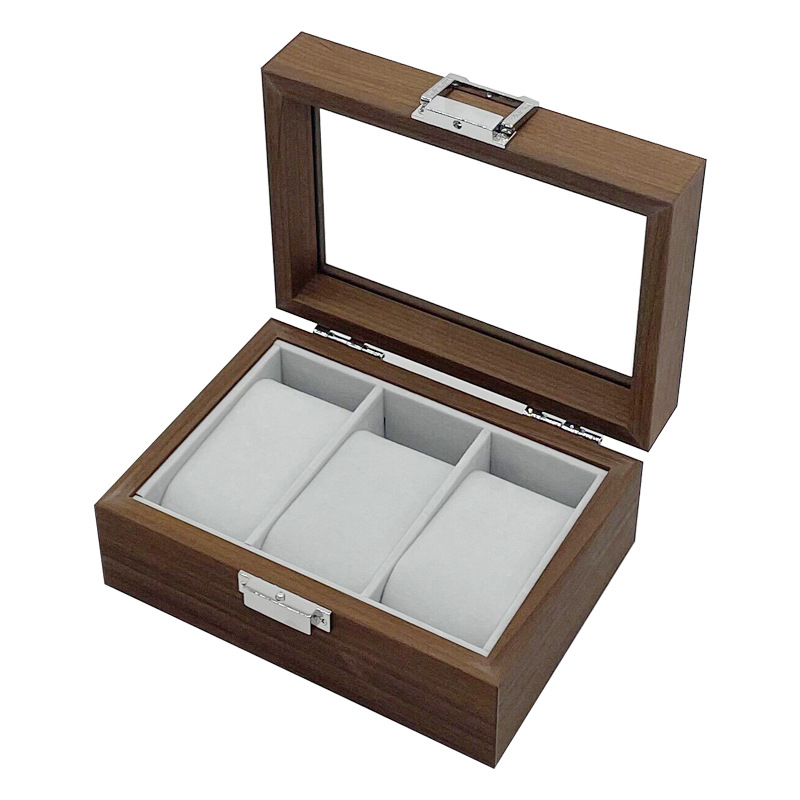 ENO ξύλινο κουτί αποθήκευσης ρολογιών με συσκευασία κοσμημάτων