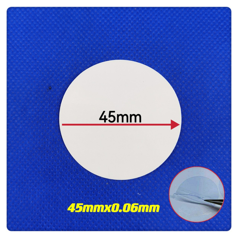 Zilan Φιλμ Προστασίας Ακίδας Ρολογιού, Σετ 50 Τεμαχίων από Πλαστικό για Εργαλείο Επισκευής Ρολογιών, Καθαρό Βάρος 0,028