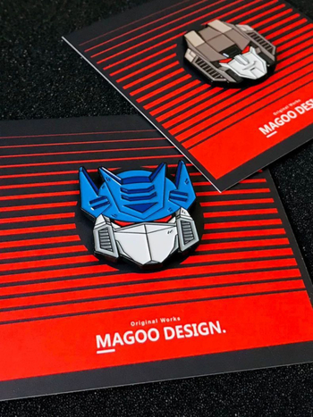 Καρφίτσα G1 Transformers για σακίδιο, κράμα, μη εισαγόμενη, χωρίς άδεια IP