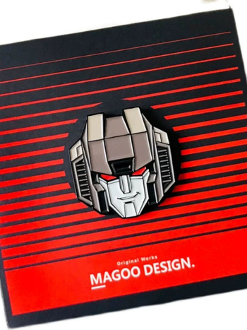 Καρφίτσα G1 Transformers για σακίδιο, κράμα, μη εισαγόμενη, χωρίς άδεια IP